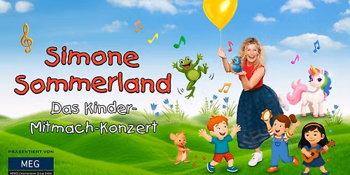 SIMONE SOMMERLAND - Das Kinder-Mitmach-Konzert 2026 | Magdeburg — Messe- und Veranstaltungsgesellschaft Magdeburg GmbH