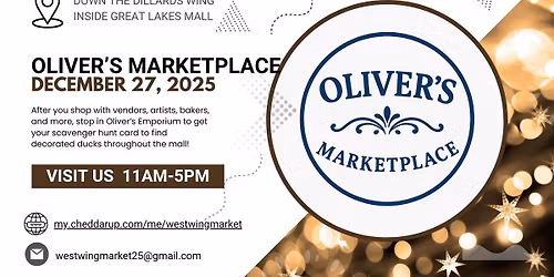 Oliver's Marketplace- Post-Holiday Hunt