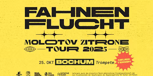 FAHNENFLUCHT \u2013 Molotov Zitrone Tour | Bochum