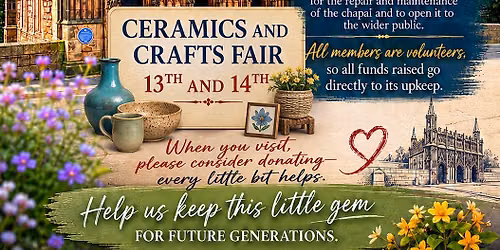 Chantry Chapel Art & Craft Fair