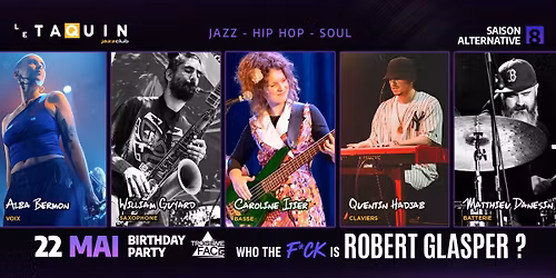ANNIVERSAIRE TROISIEME FACE - Who the f*ck is Robert Glasper ? [RnB \/ Jazz \/ Hip-Hop]