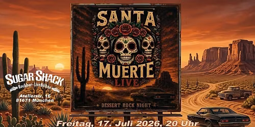 SANTA MUERTE live @ Sugar Shack - Desert Rock Night
