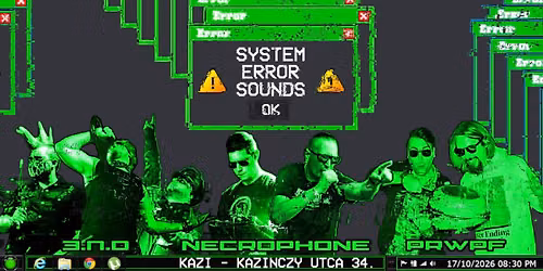 SYSTEM ERROR SOUNDS | NECROPHONE \u2022 PRWPF \u2022 \u018e.N.D + NECROGENESIS AFTER