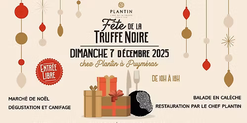 La Truffe Noire f\u00eate No\u00ebl 