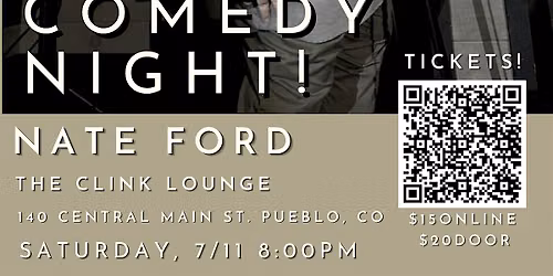 Comedy Night at the Clink Lounge ft. Nate Ford
