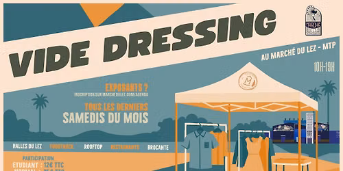 Vide dressing du March\u00e9 du Lez