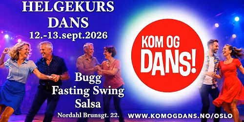 Helgekurs Bugg - Swing - Salsa - begynnere