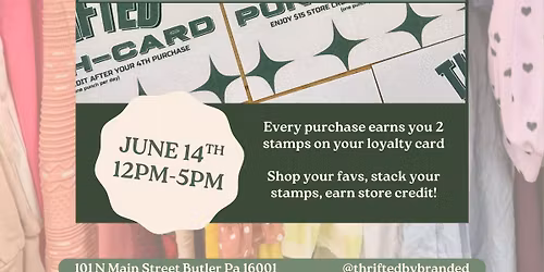 Double Stamp Day at Thrifted by Branded! \ud83d\udecd\ufe0f