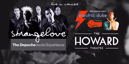 Strangelove-The DEPECHE MODE Experience WSG: Electric Duke: tribute to DAVID BOWIE