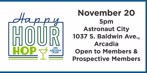 November Happy Hour Hop with Jose Luis