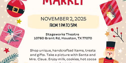 Pictures with Santa & Holiday Market