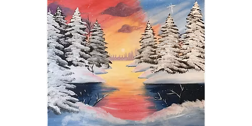 Warm Winter Lake - Paint and Sip in San Francisco | Classpop!\u2122