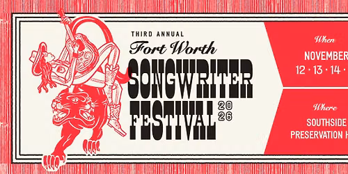 Third Annual Fort Worth Songwriter Festival