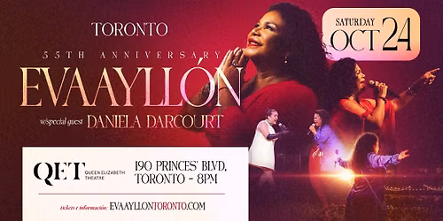 Eva Ayll\u00f3n \u2013 55\u00b0 Aniversario en Toronto con Daniela Darcourt