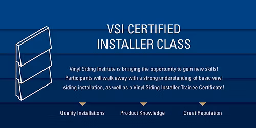 VSI Certified Installer Class Hosted by Norandex and ABC Supply