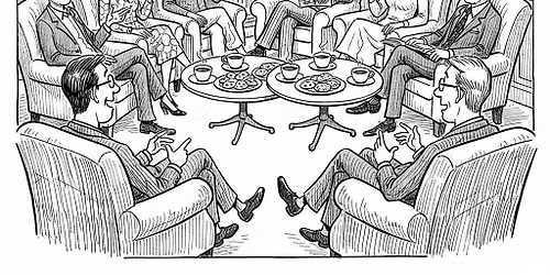 Discuss New Yorker Short Stories Meeting 17