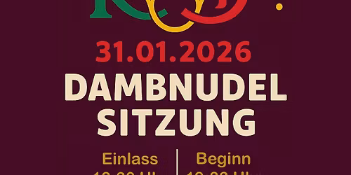 Dambnudlesitzung 2026