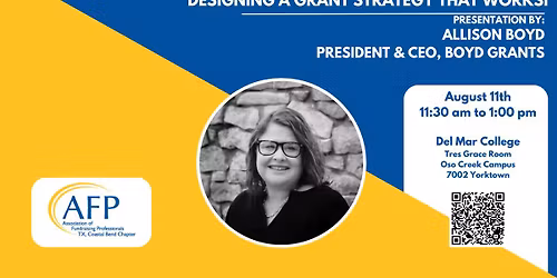 Lunch & Learn: From Opportunity to Award - Designing a Grant Strategy That Works