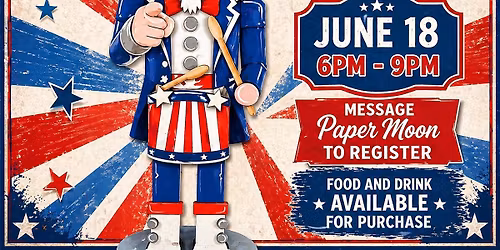 Paint Your 3 Ft Nutcracker at Paper Moon