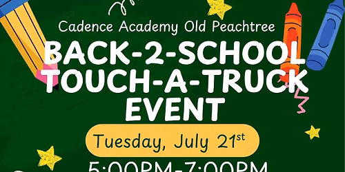 Back-2-School Bash & Touch-a-Truck Event