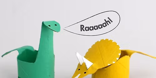 Youth Services: Dino Craft on AHA Night