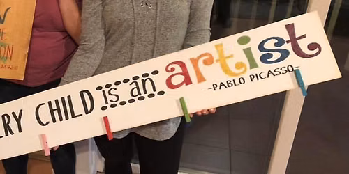 KIDS & ADULTS WOOD SIGN PAINTING WITH BOONDOCKS & BLOSSOM AT MCRAYS FARM