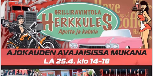 Herkkules Ajokauden avajaiset 25.4.2026