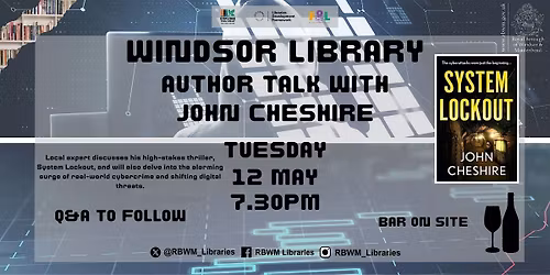 Author Talk with John Cheshire