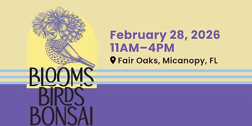 Blooms \u00b7 Birds \u00b7 Bonsai