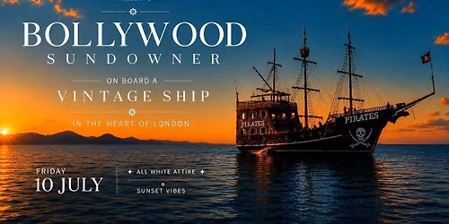 BOLLYWOOD SUNDOWNER \ud83c\udf05 \u2013 ON BOARD A VINTAGE SHIP \u2693\u2728