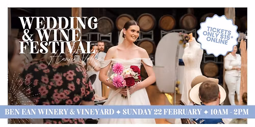 Wedding & Wine Festival Hunter Valley 2026