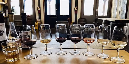 Celebrate the Red and White with a glass of red or white!