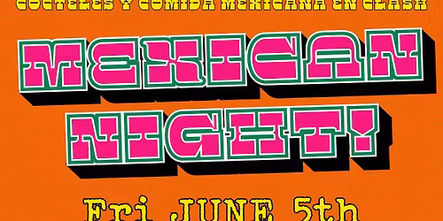 El sal\u00f3n CLASH con DJs, c\u00f3cteles y comida Mexicana en CLASH