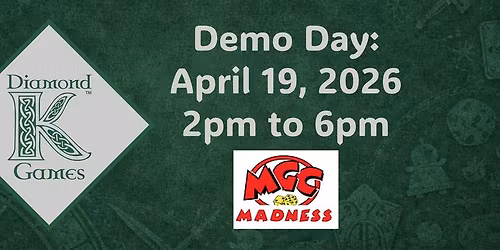 Demo Day: Mythiko, Mystic Potions, Nebulirium Shipyard at Madness Games and Comics, Plano, TX