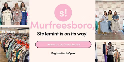 Statemint Murfreesboro | Pop-up Consignment Sale for Women & Men