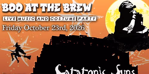 BOO AT THE BREW (Live Music and Costume Party)