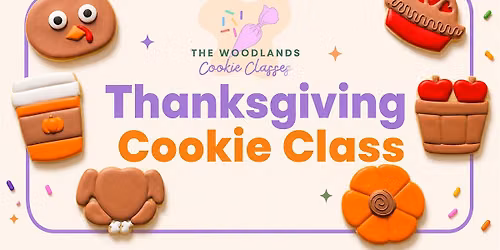 Thanksgiving Sugar Cookie Decorating Class