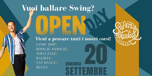 OPEN DAY - Lezioni di prova gratuite!