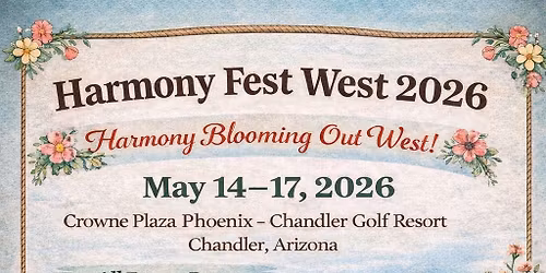 Harmony Fest West 2026