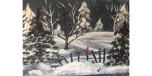 A Meadow in Winter - Paint and Sip in Fishkill | Classpop!\u2122