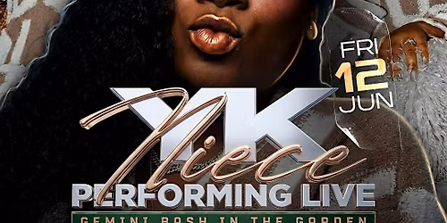 YKNIECE LIVE: GEMINI BASH IN THE GARDEN