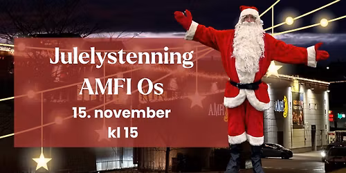 Julelystenning AMFI Os! 