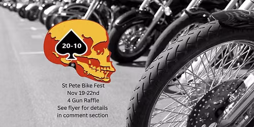 4 Gun Raffle - St Pete Bike Fest  