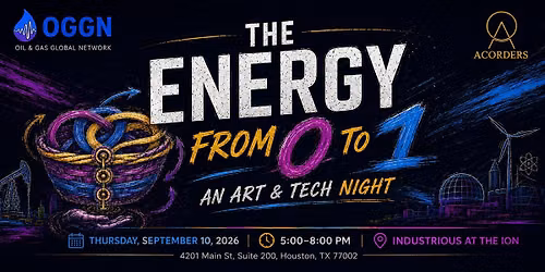 The Energy from 0 to 1: An Art & Tech Night