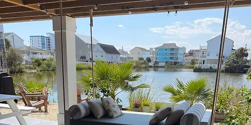 Patio Drinks & Pilates with Kimberly at Totally Beaching NMB