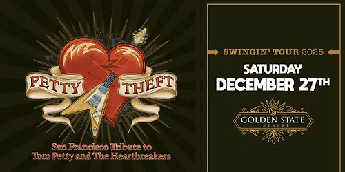 Petty Theft: Celebrates Tom Petty at The Golden State Theatre, Monterey