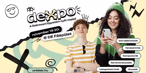 DExpo Debrecen - Debreceni Egyetem ny\u00edlt napjai 2025