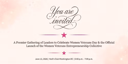 Women Veterans Entrepreneurship Collective Celebration