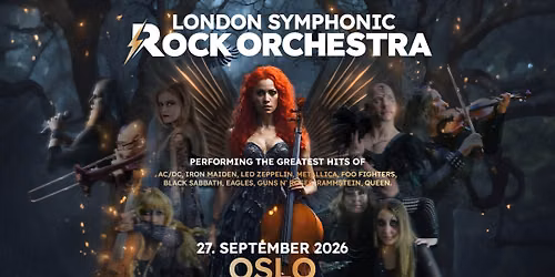 London Symphonic Rock Orchestra \/\/ Oslo Konserthus \u2013 F\u00e5 billetter!