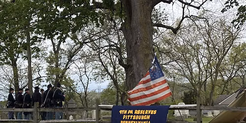 Civil War encampment of the 9th Pennsylvania Reserves, Company A